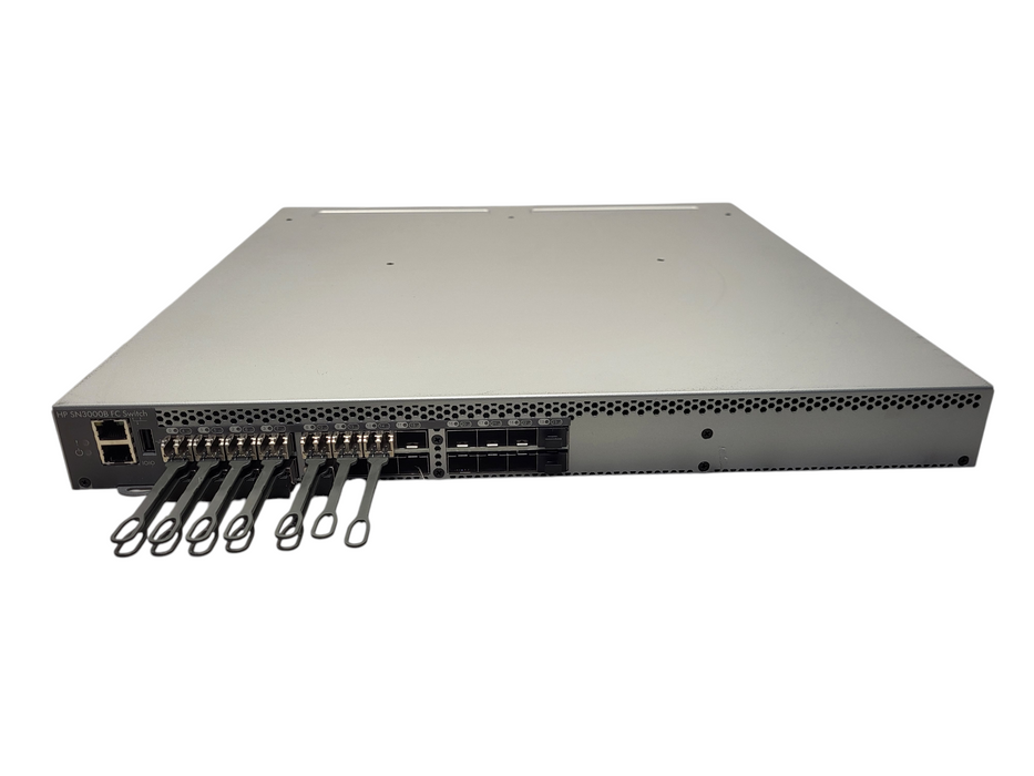 HPE SN3000B 24x16Gb FC 12x Active Ports R2F Reverse Flow