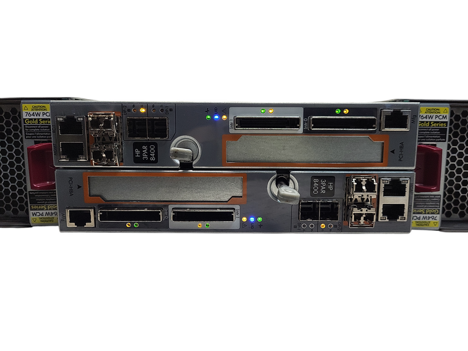 HPE 3PAR 8400 H6Y95 SAN Base 2x H6Y95-63001 Rev D1 16Gb FC 12Gb Nodes