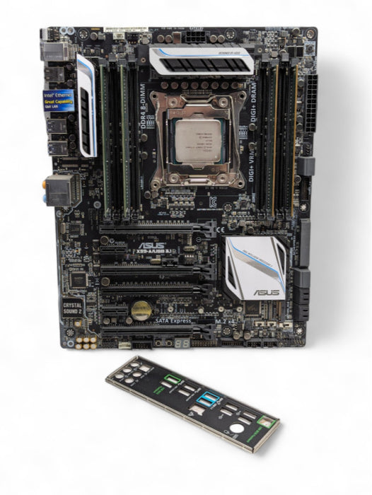 ASUS X99 X99-A/USB 3.1 with Intel Core i7-5960X @ 3.00GHz (8C 16T) 16GB RAM - -