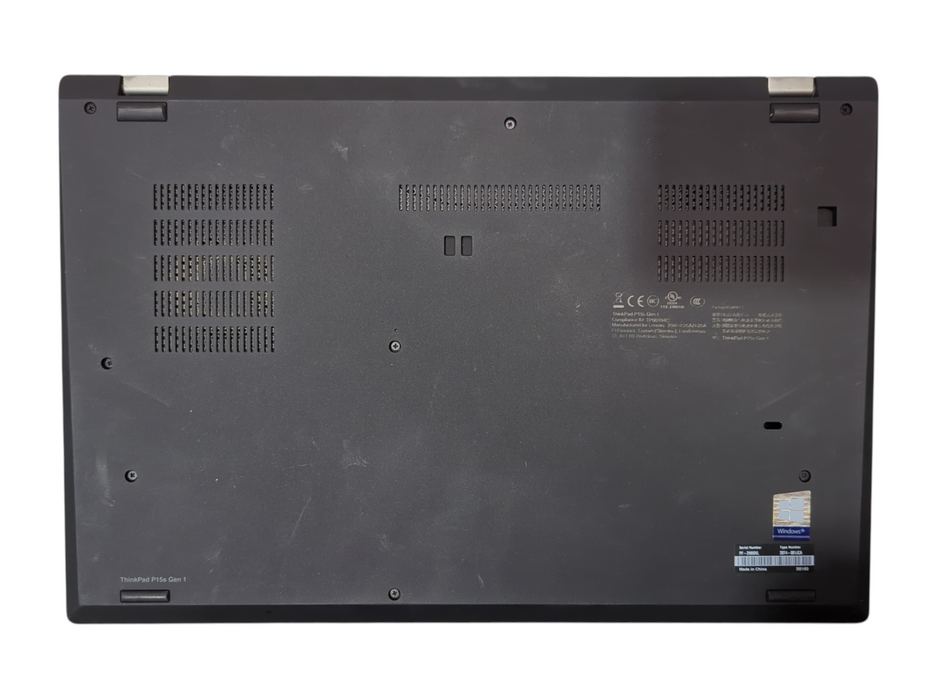 Lenovo ThinkPad P15s, i7-10510U, 16GB DDR4, 256GB NVMe, QUADRO P520, No PWR
