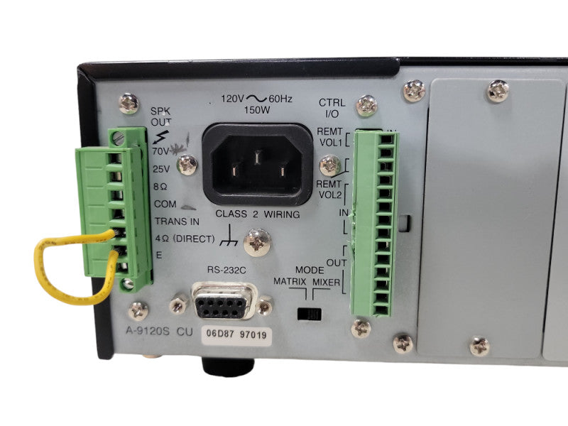 Toa a-9120S 9000 Series Amplifier | see pictures