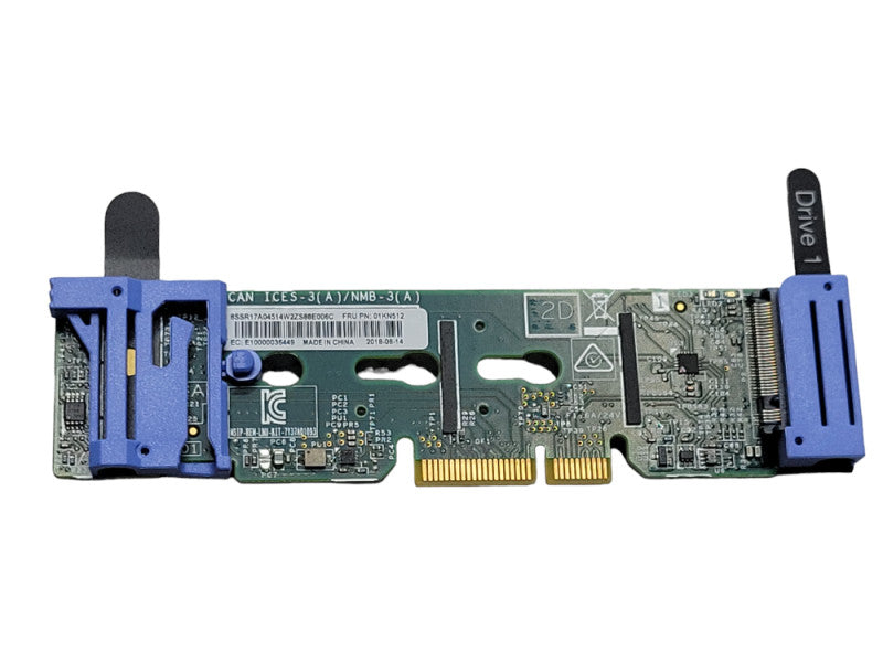 Lenovo 01KN512 Dual M.2 SATA SSD Mirroring Enablement Kit for TS SD530 _