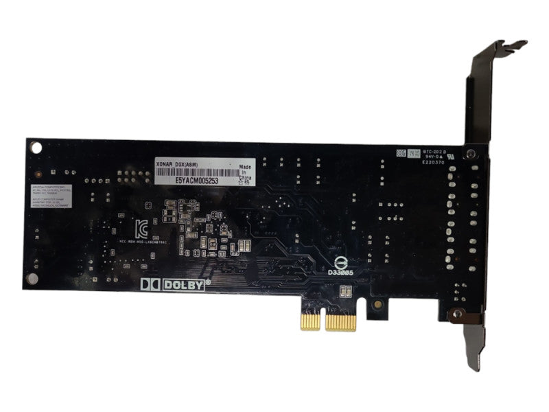ASUS Xonar DGX professional sound card PCI-E