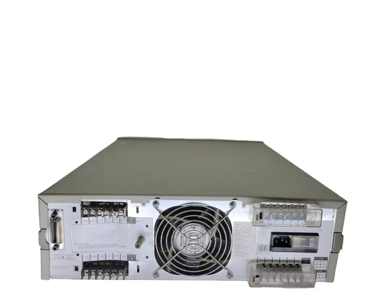 HP 6626A DC Power Supply (2)50V .5A 2 5W (2) 50V/1A 16V/2A 50W Quad Out Q%
