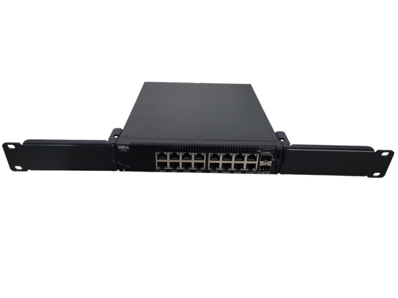 Dell X1018 E10W001 16-Port Gigabit Ethernet Smart Managed Network Switch !