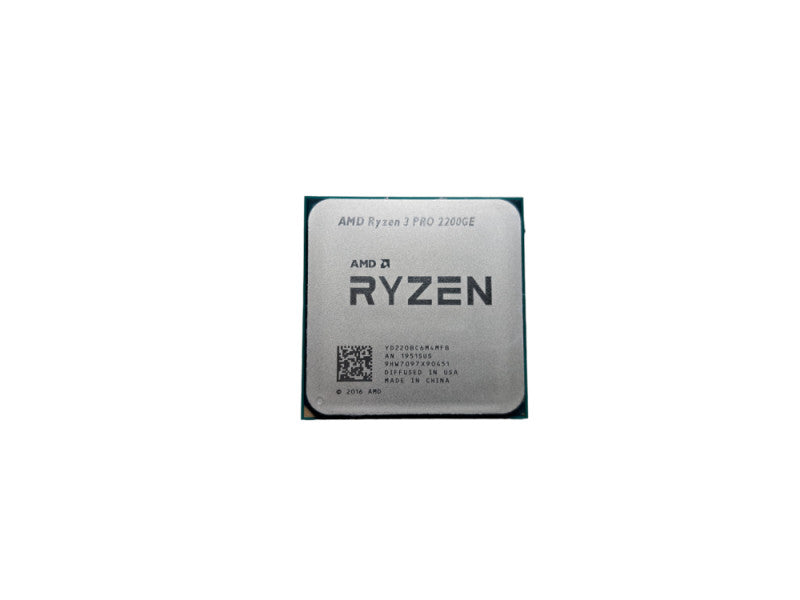 AMD Ryzen 3 PRO 2200GE 3.20GHz Quad Core Socket AM4 CPU Processor