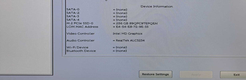 Dell OptiPlex 7070 SFF | i5-9500 @ 3.00GHz 6-Core , 16GB DDR4, 256GB NVMe