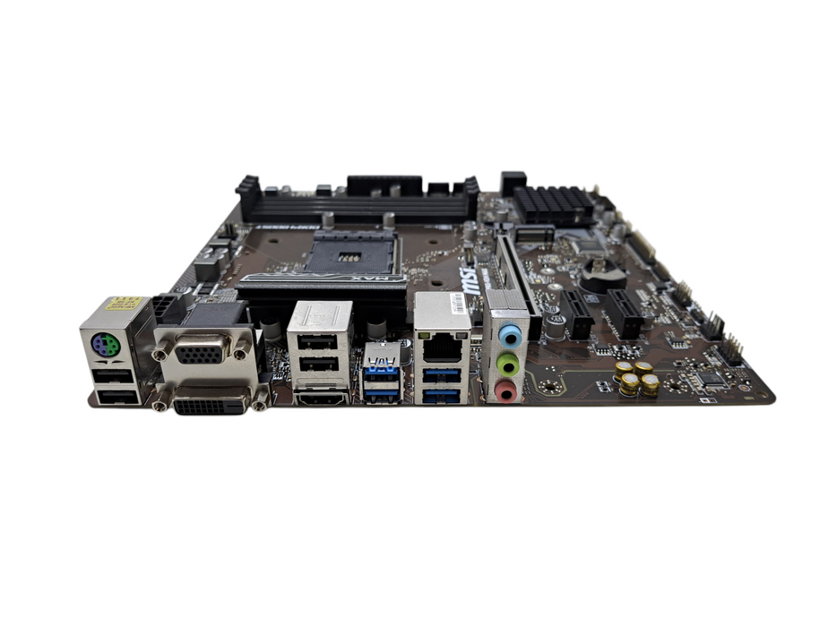 MSI PRO B450M PRO-VDH MAX AMD B450 Micro ATX mATX DDR4 AM4 Ryzen Motherboard