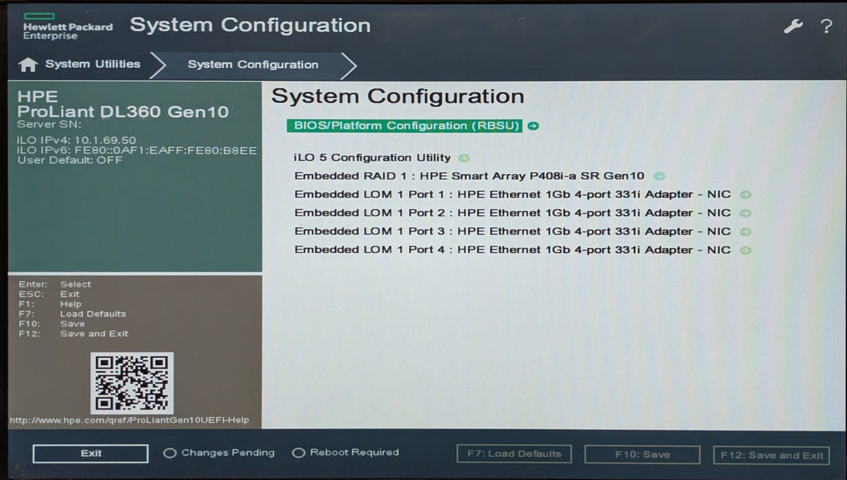 HPE ProLiant DL360 Gen10 8x 2.5", Xeon Silver 4210 2.20GHz, 16GB DDR4, P408i-a