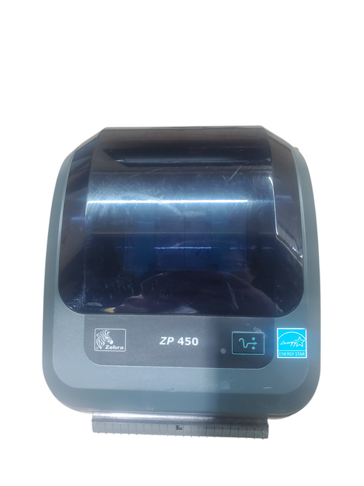 Zebra ZP 450 Label Printer w/ PWR Base | ZP450-0501-0001A