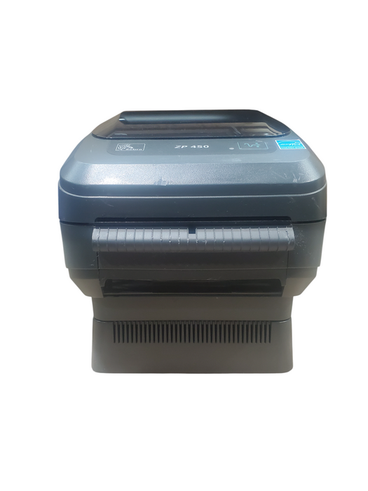 Zebra ZP 450 Label Printer w/ PWR Base | ZP450-0501-0001A