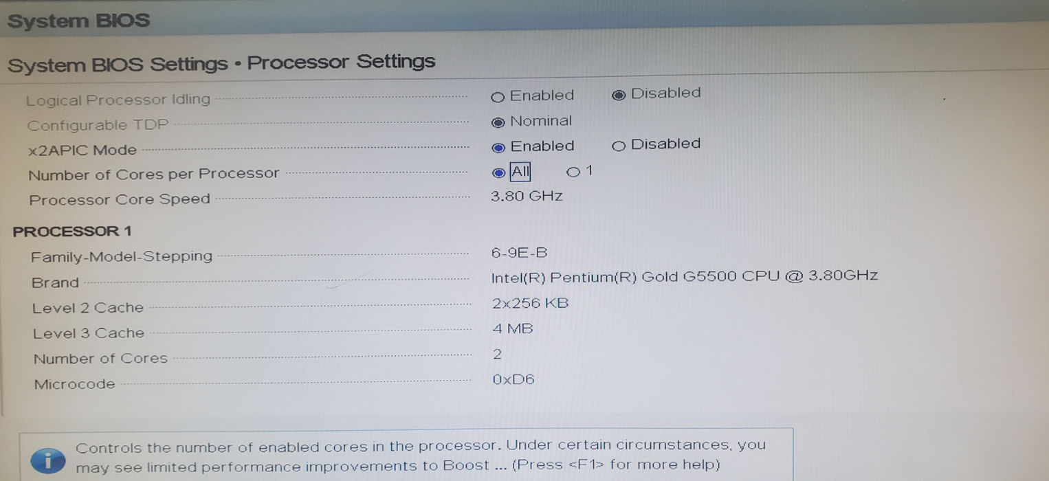 Dell OEMR XL R340 - Pentium Gold G5500, 8GB DDR4 - No HDD