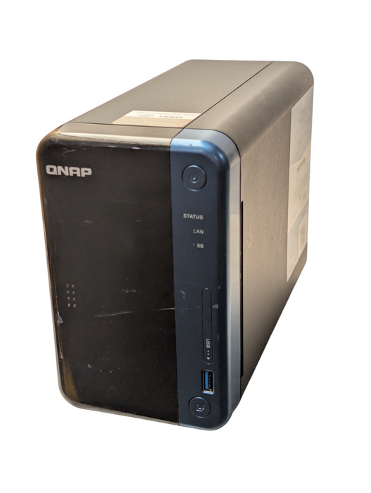 QNAP TS-2538e 2 Bay NAS 2x 4TB HDDs