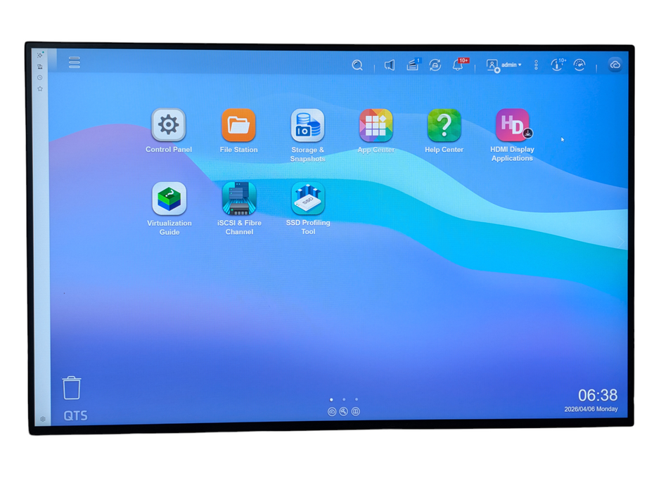 QNAP TS-2538e 2 Bay NAS 2x 4TB HDDs