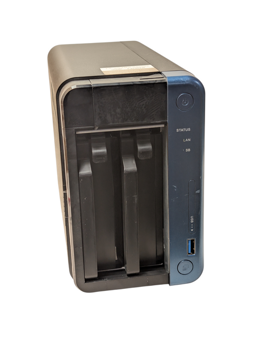 QNAP TS-2538e 2 Bay NAS 2x 4TB HDDs