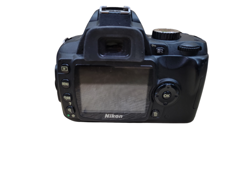 Nikon D60 10.2MP Digital SLR DSLR Camera  READ