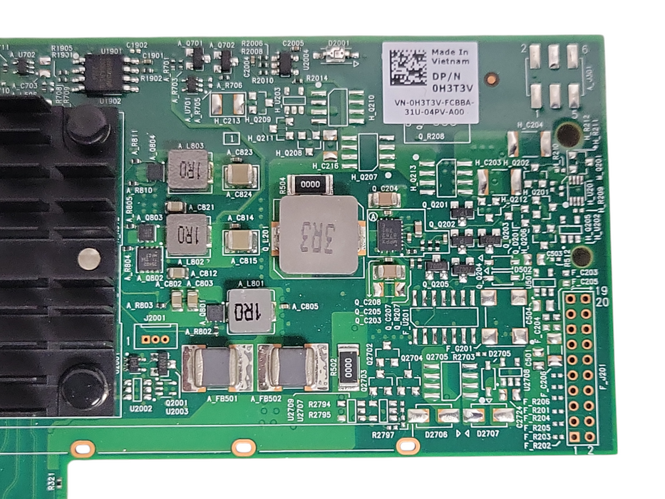 Dell Broadcom 57414 Dual-Port 25GbE SFP28 PCIe Network Card Dell 0H3T3V W/2 SFP