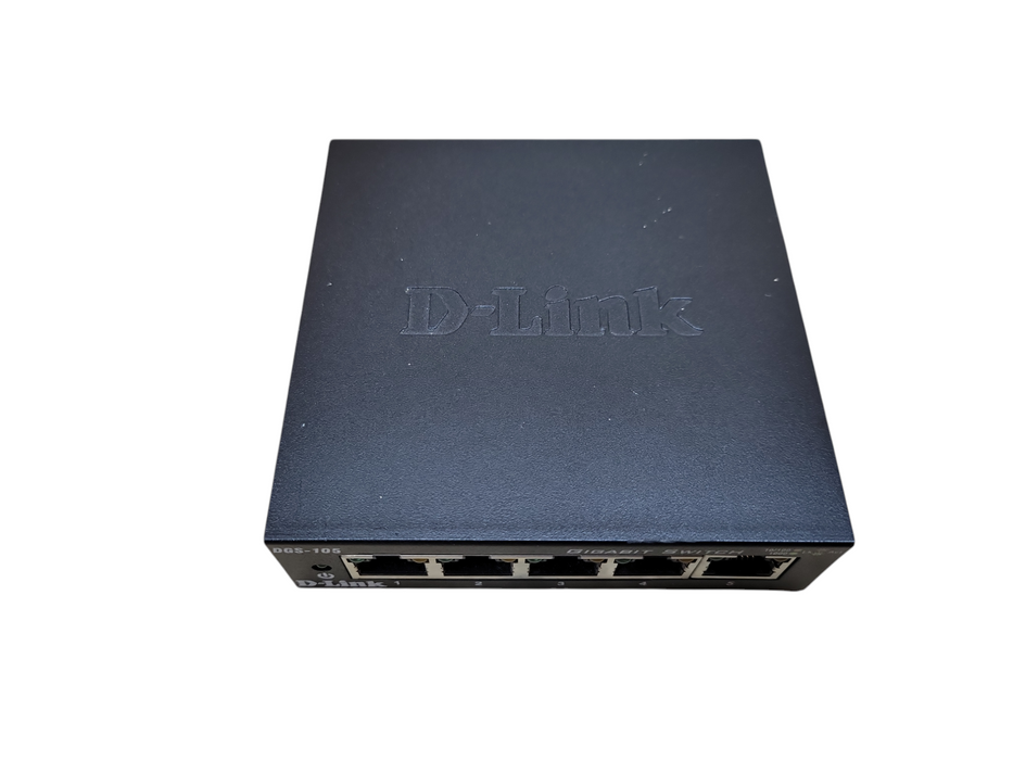D-Link 5-Port Gigabit Metal Desktop Switch ( DGS-105)