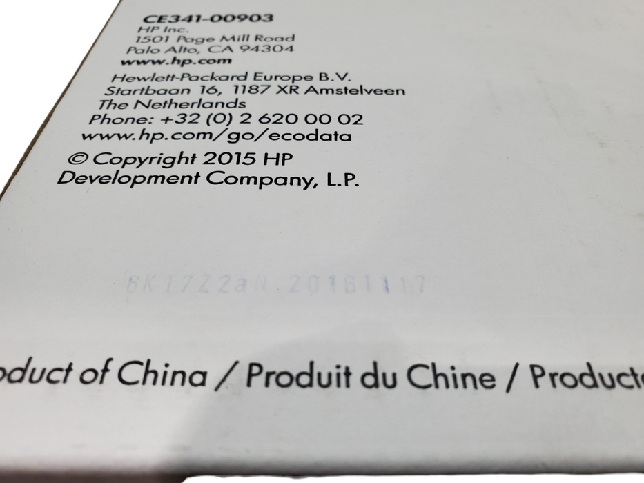 NEW - HP LaserJet CE341AC - Cyan Print Cartridge