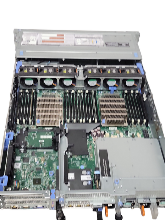 Dell PE R740 2x Xeon Gold 5118 16GB DDR4 2x PSU No RAID/HDD backplane board, SEE