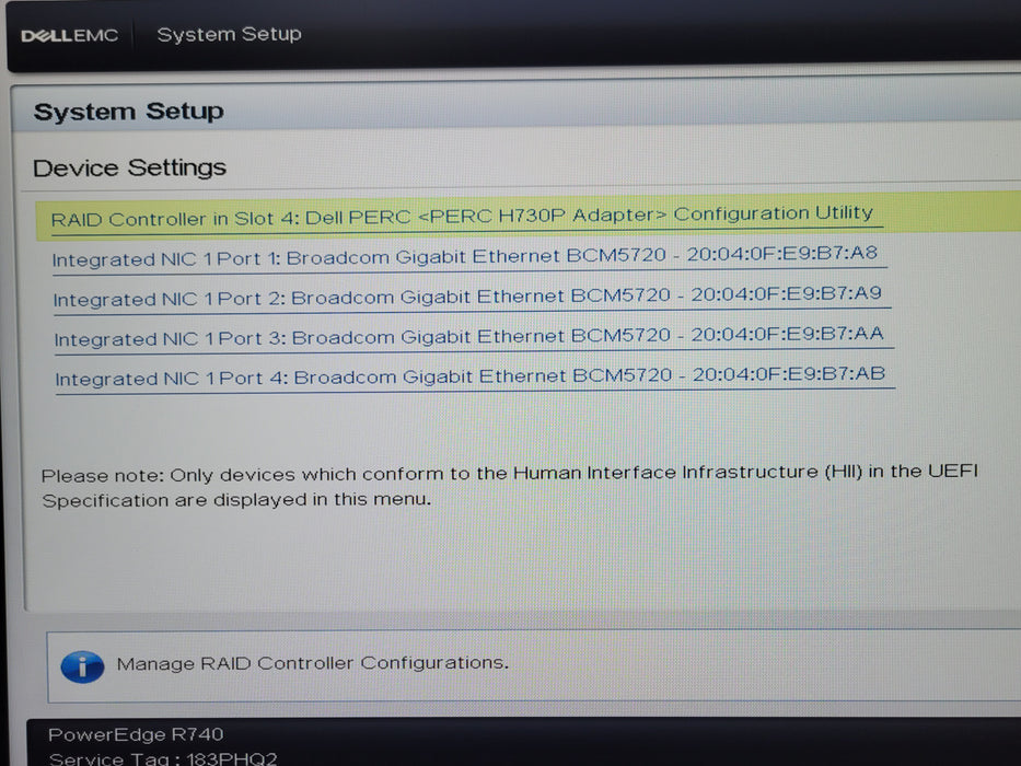 Dell PE R740, 2x Xeon Silver 4112 2.60GHz 16GB DDR4 PERC H730P,  2x PSU, 8x 2.5"