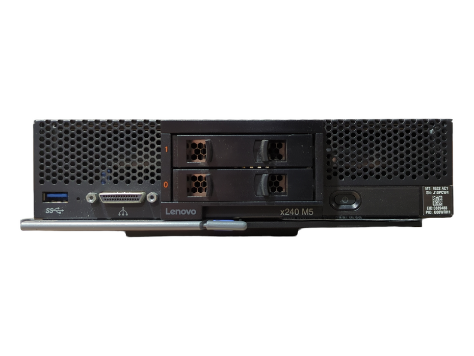 Lenovo Flex System X240 M5 Server Blade 9532-AC1 w/2x Xeon E5-2650v3, No RAM&HDD