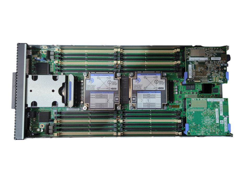 Lenovo Flex System X240 M5 Server Blade 9532-AC1 w/2x Xeon E5-2650v3, No RAM&HDD