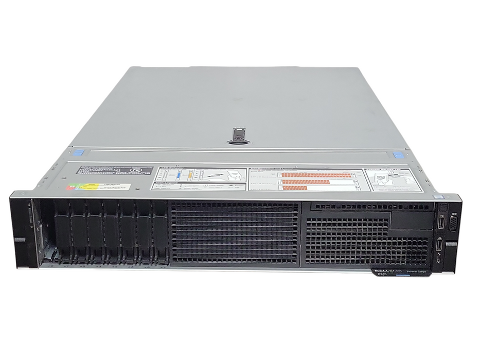 Dell PE R740, 2x Xeon Gold 6134 3.20GHz 16GB DDR4 2x PSU PERC H730P, 8x 2.5" bay