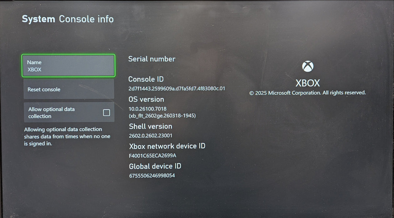 Microsoft Xbox Series S 512GB Gaming Console Only, Model: 1883