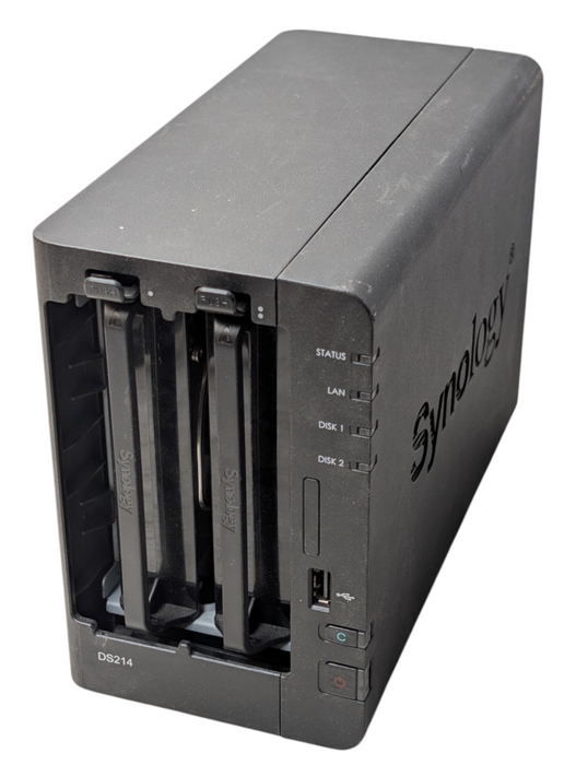 Synology DS214 2 Bay NAS 2x 2TB HDDs