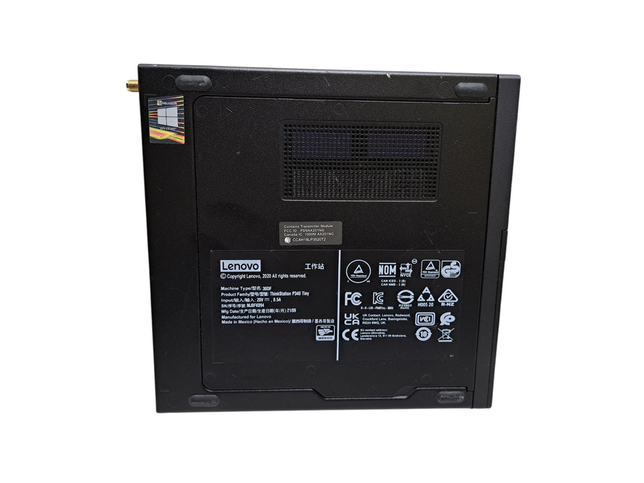 Lenovo ThinkStation P340 Tiny | Intel Core i5-10500, 16GB DDR4, 256GB NVMe, PWR