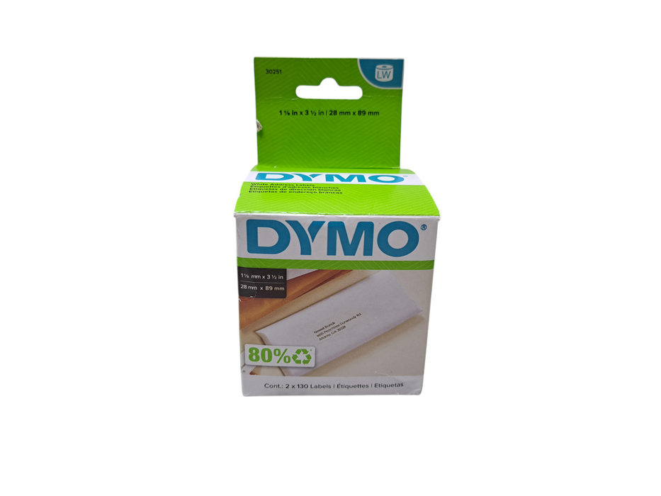 Dymo LabelWriter 550 Thermal Label Printer w/ Spool Assembly & 2x Rolls