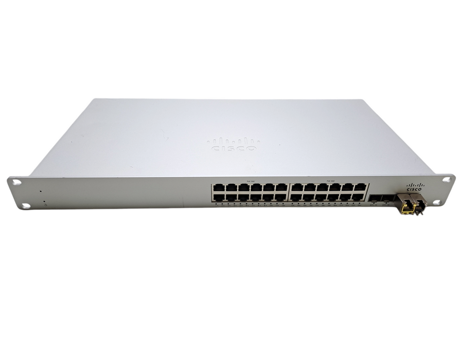 Cisco Meraki MS225-24P-HW 24x 1GE PoE+ 4x SFP+ Cloud Managed L2 Switch UNCLAIMED