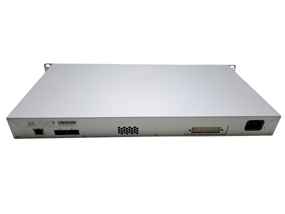 Cisco Meraki MS225-24P-HW 24x 1GE PoE+ 4x SFP+ Cloud Managed L2 Switch UNCLAIMED