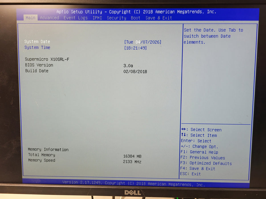 ExaGrid EX32000E NAS server E5-1620 v4 @ 3.5GHz 16GB DDR4 SAS 9361-4i 1x PSU