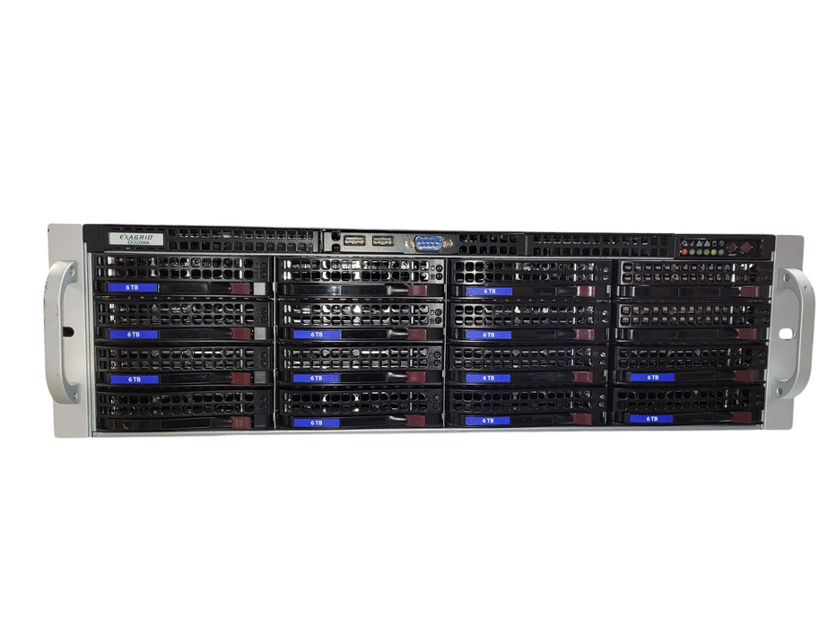 ExaGrid EX32000E NAS server E5-1620 v4 @ 3.5GHz 16GB DDR4 SAS 9361-4i 1x PSU