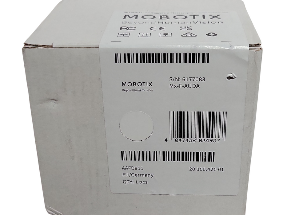 Mobotix Mx-F-AUDA M73 Audio Module with Microphone/Loudspeaker