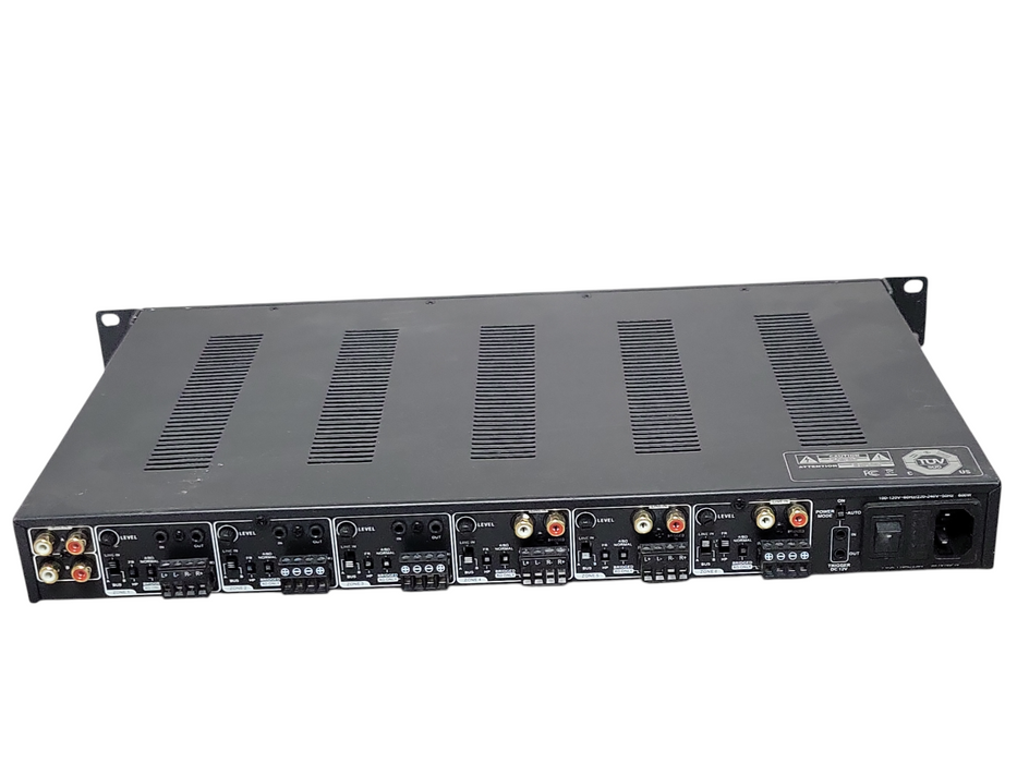 Elura AMP50/12 12-Channel 50-Watt Multi-Zone 1U Power Amplifier, Read