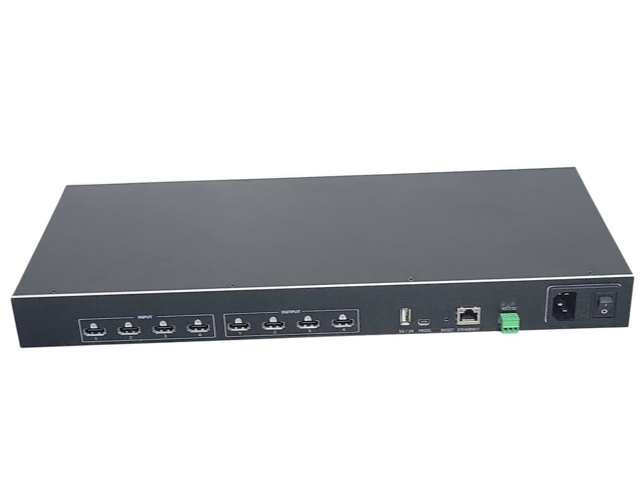 Kramer 4K 4x4 Video Matrix Switcher VS-44H2, READ