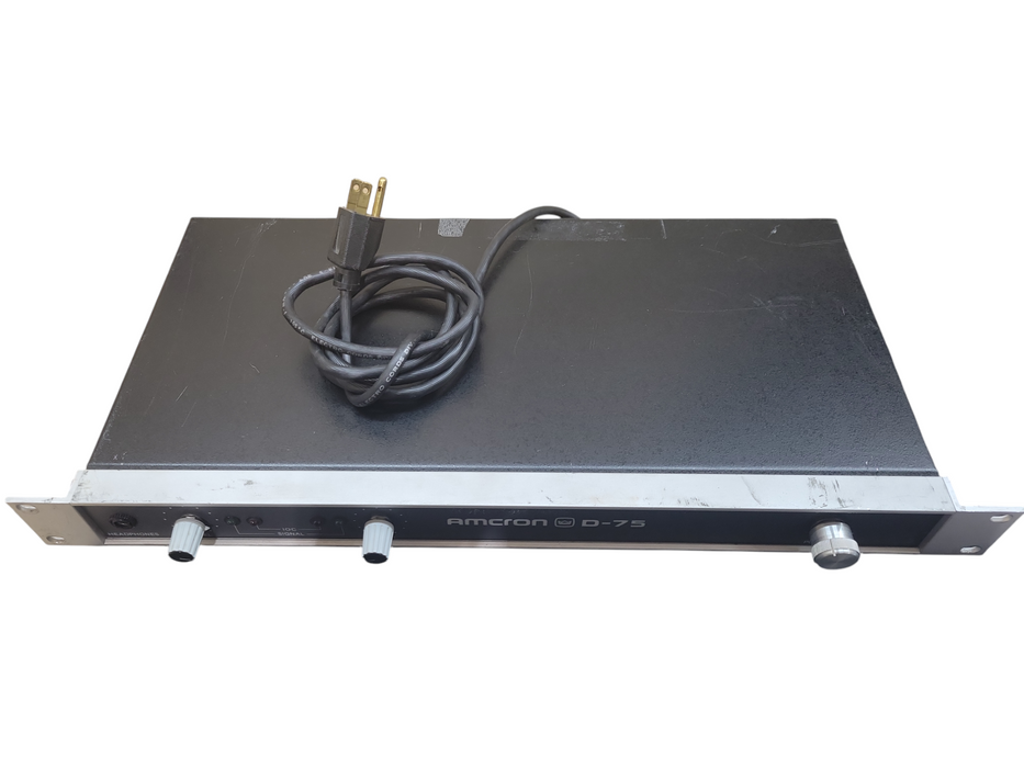 Vintage Classic Professional Crown AMCRON D75 Power amplifiers 1990