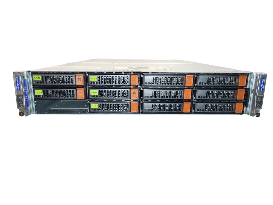 Nutanix NXS2U2NL12G600 12LFF Barebone w/ 2x PSU, 11x HDD caddies