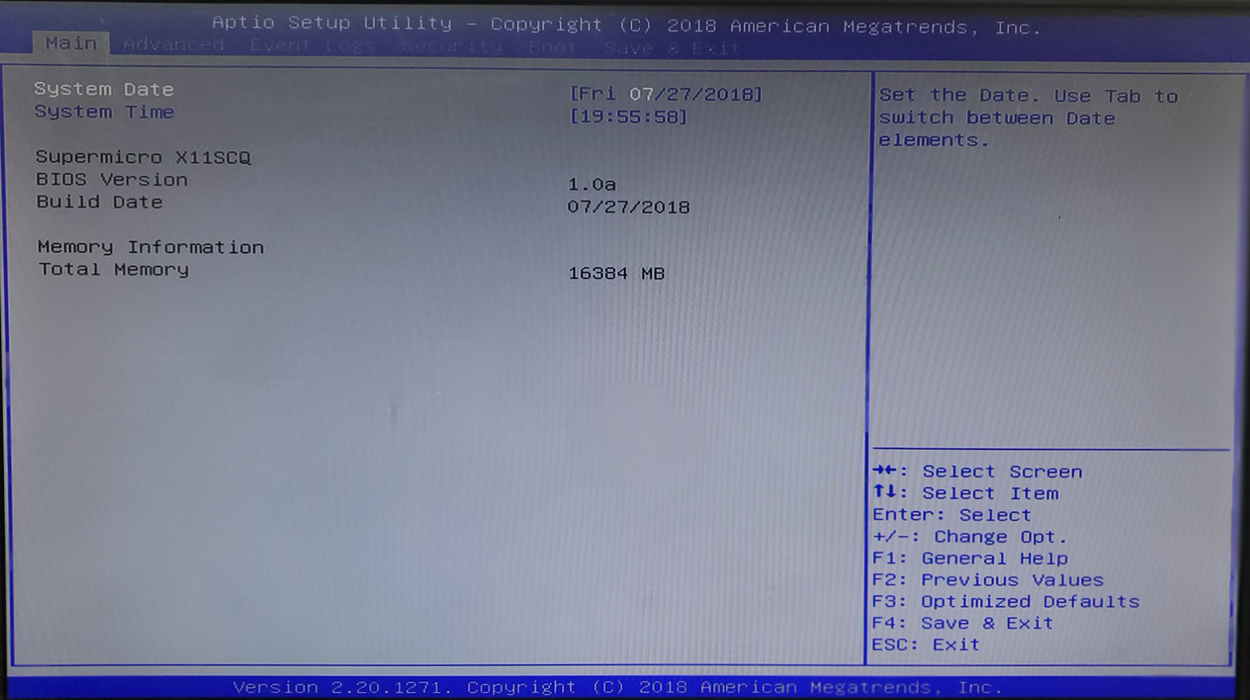 SuperMicro X11SCQ / CSE-825 - Core i7-8700 16GB DDR4 SAS 9361-8i - No HDD