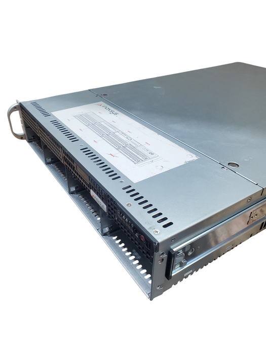 SuperMicro X11SCQ / CSE-825 - Core i7-8700 16GB DDR4 SAS 9361-8i - No HDD
