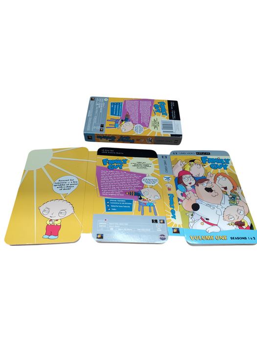 Family Guy UMD video for PSP Seasons 1 & 2 5-disc set