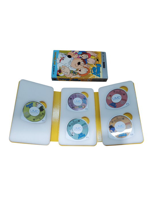 Family Guy UMD video for PSP Seasons 1 & 2 5-disc set