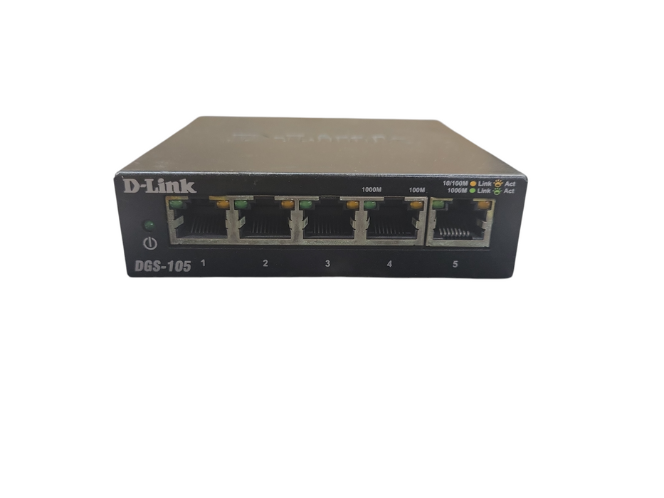 D-Link 5-Port Gigabit Metal Desktop Switch ( DGS-105)