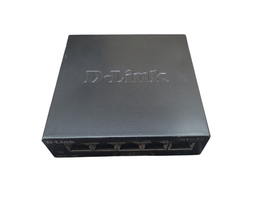 D-Link 5-Port Gigabit Metal Desktop Switch ( DGS-105)