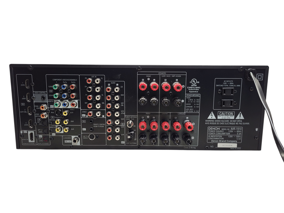 Denon AVR-1910 AV 7.1 Ch Digital Surround Sound HDMI Receiver