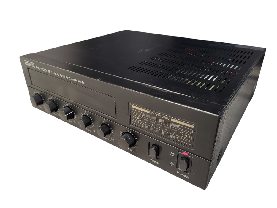 Inter-M Audio compact 2-mic, 1-aux input, 30W Public Address Mixer Amplifier