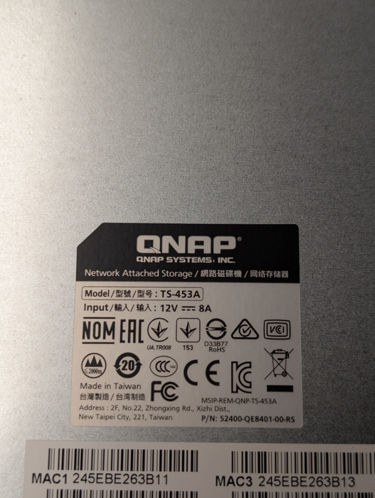 QNAP TS-453A 4-Bay NAS